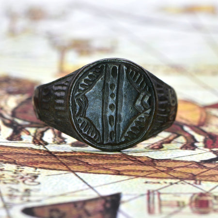 The Ancient Medieval Traveller's Road Ring - Antique Jewellers
