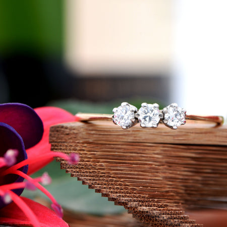 The Vintage Art Deco 1928 Orion Diamond Ring - Antique Jewellers