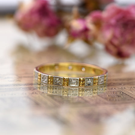 The Thirteen Diamond Eternity Band - Antique Jewellers
