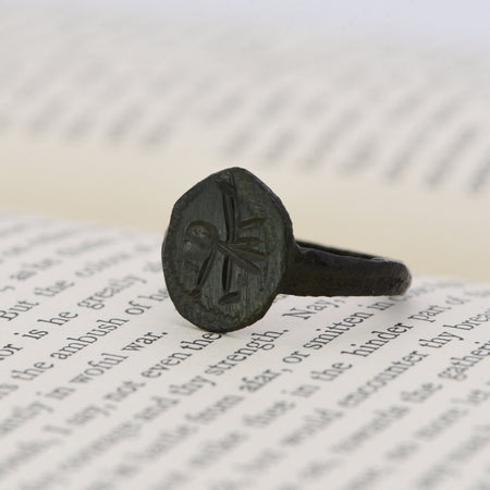 The Wearable Viking Mythological Beast Bronze Ring - Antique Jewellers