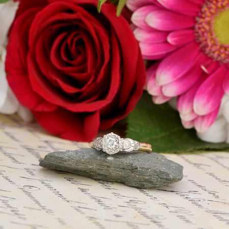 The Art Deco Brilliant Diamond Solitaire Ring - Antique Jewellers