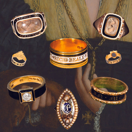 Spooky Sparkle: The Dark Beauty of Mourning Jewellery