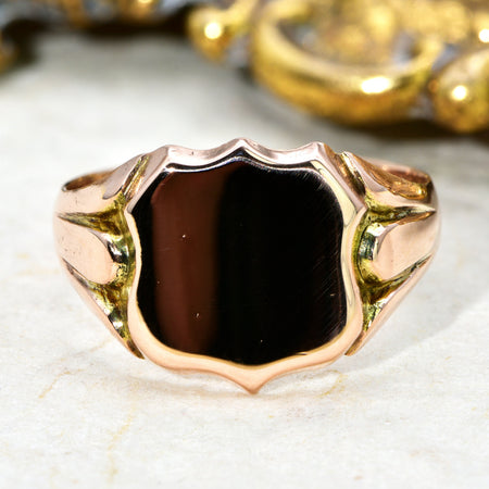 The Antique 1911 Shield Signet Ring - Antique Jewellers
