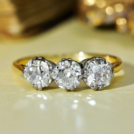 The Antique Old European Diamond Marvellous Ring - Antique Jewellers