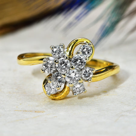 The Vintage 1972 Brilliant Cut Diamond Ring - Antique Jewellers