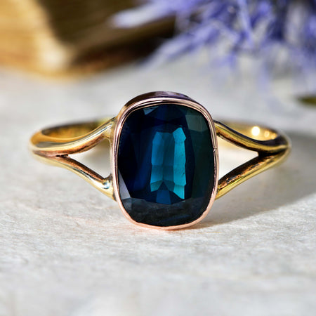 The Vintage 1997 Blue Stone Ring - Antique Jewellers