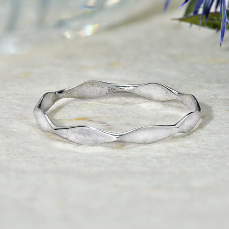 The Contemporary Light Geometric Ring - Antique Jewellers