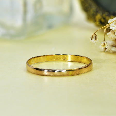 The Vintage 1950 Wedding Band - Antique Jewellers