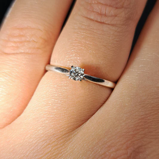 The Contemporary 2009 Solitaire Diamond Ring