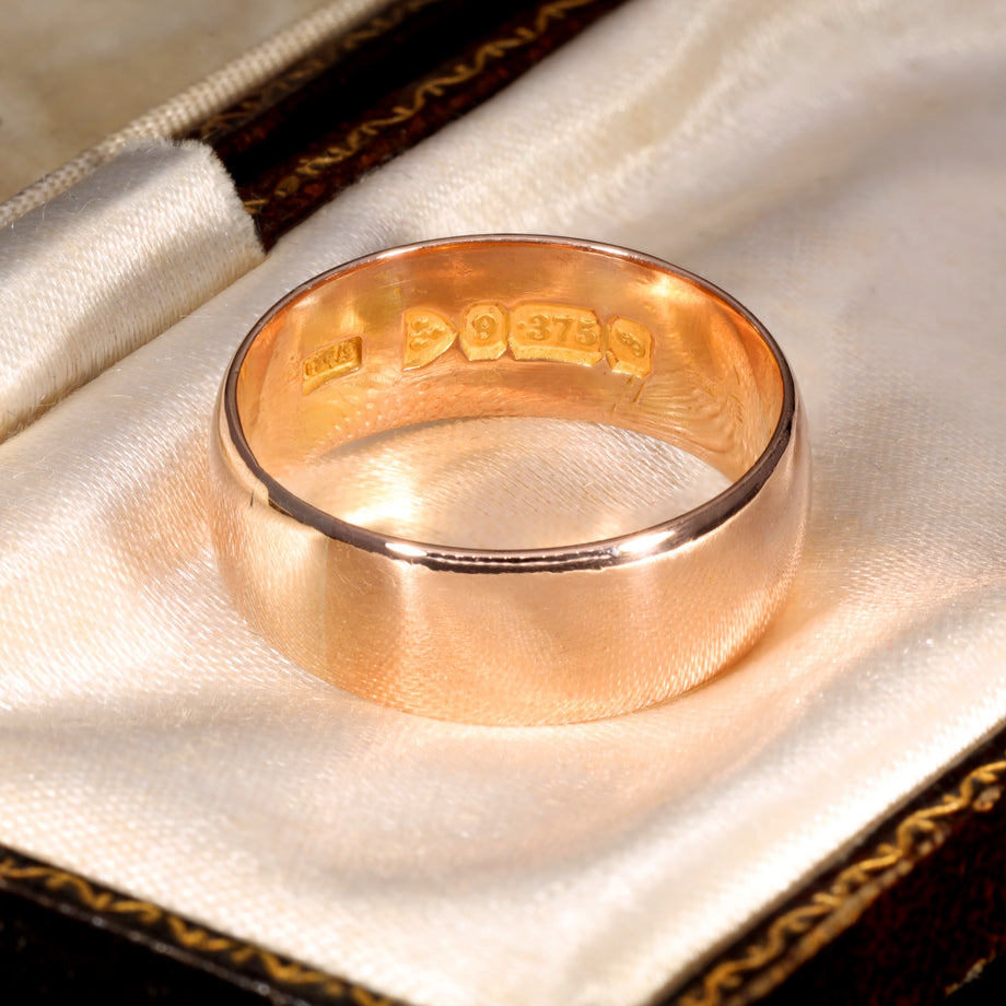 The Antique 1909 Rose Gold Wedding Ring