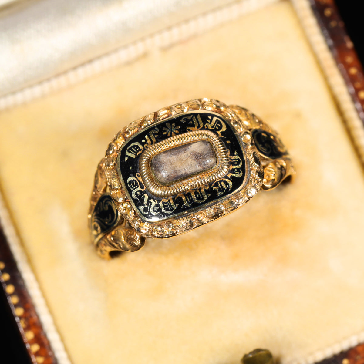 The Antique 1830 William IV Mourning Ring