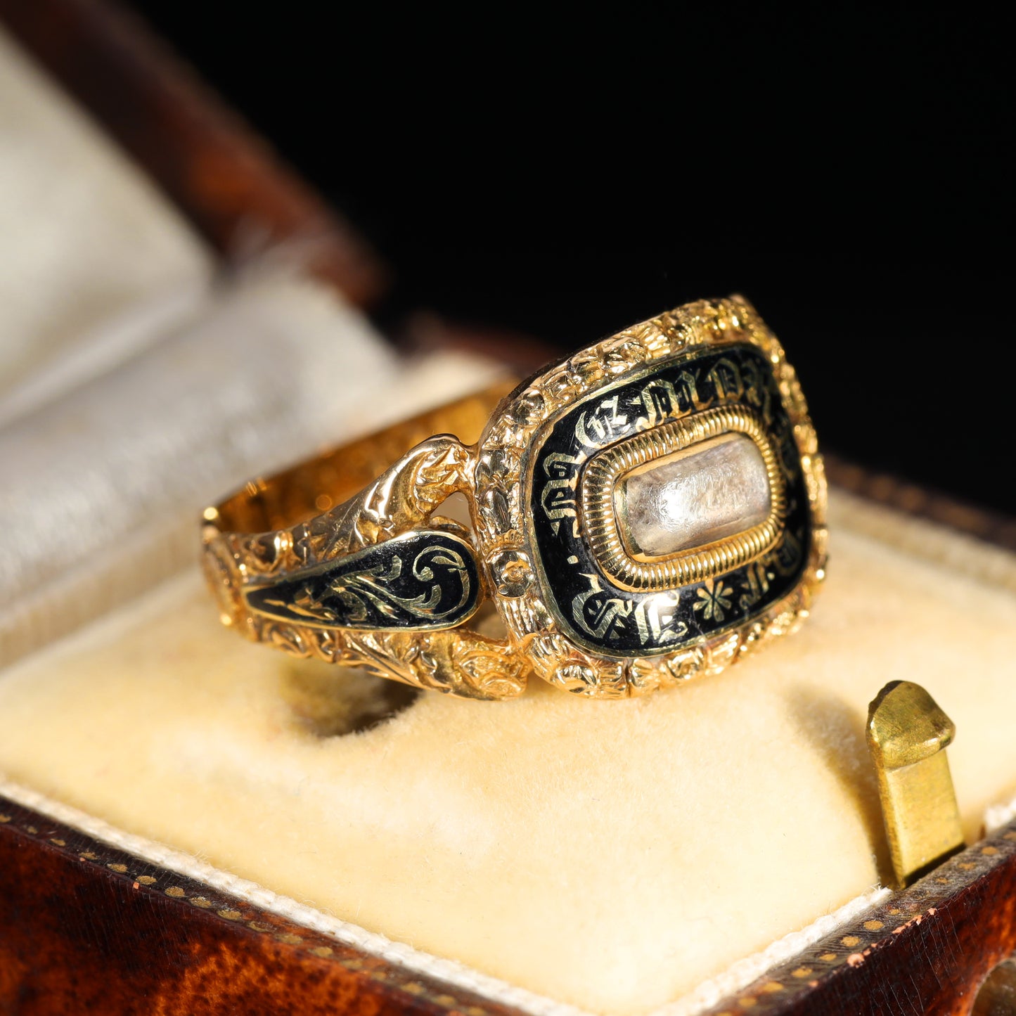 The Antique 1830 William IV Mourning Ring