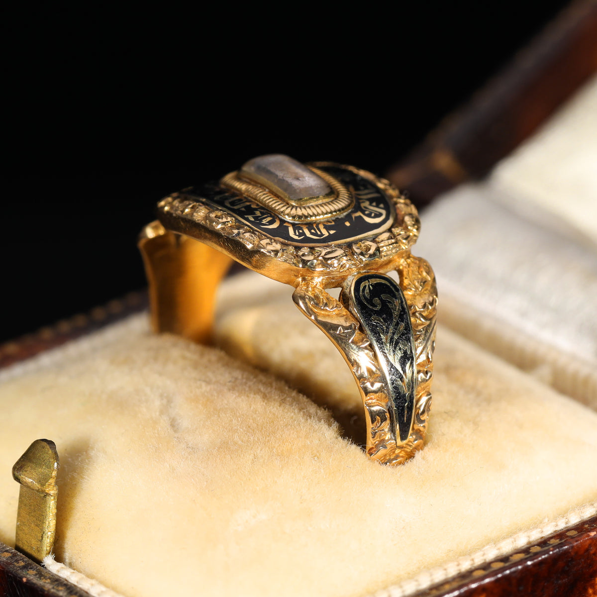 The Antique 1830 William IV Mourning Ring