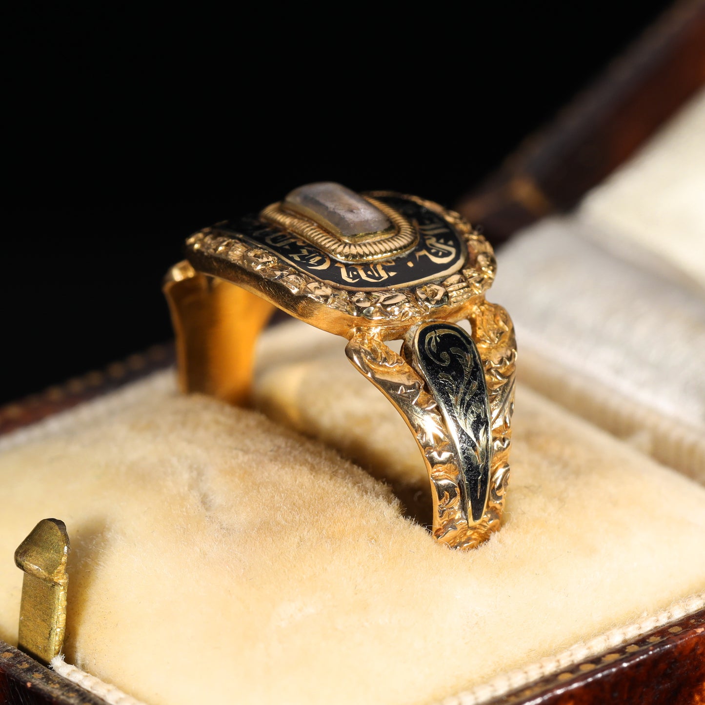 The Antique 1830 William IV Mourning Ring