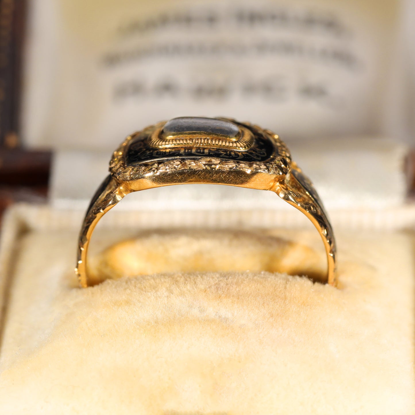 The Antique 1830 William IV Mourning Ring
