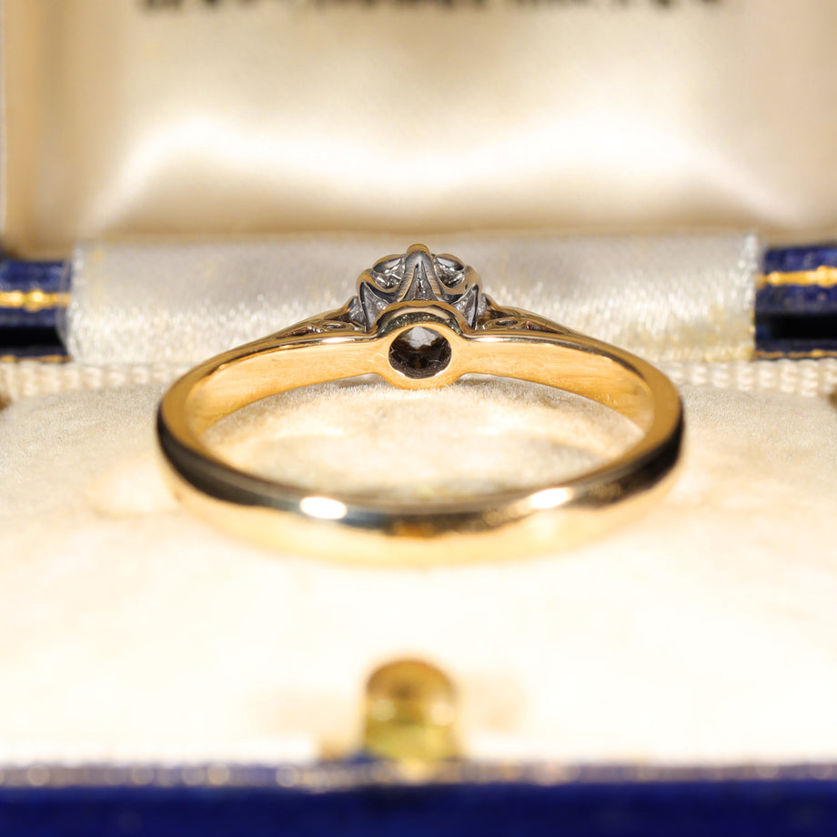 The Vintage Brilliant Cut Diamond Solitaire Classic Ring