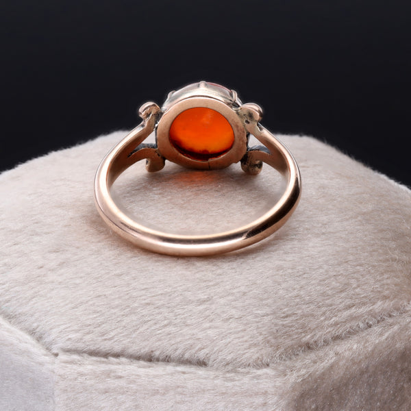 The Antique Carnelian Autumnal Ring - Antique Jewellers
