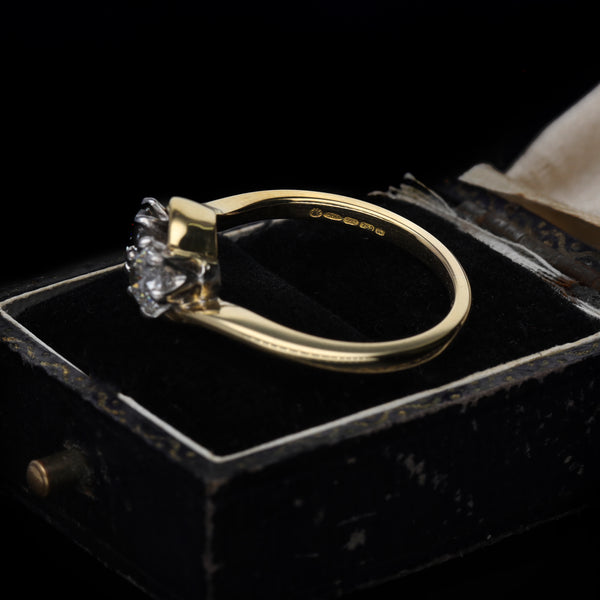 The Vintage Toi Et Moi Brilliant Cut Diamond Ring - Antique Jewellers