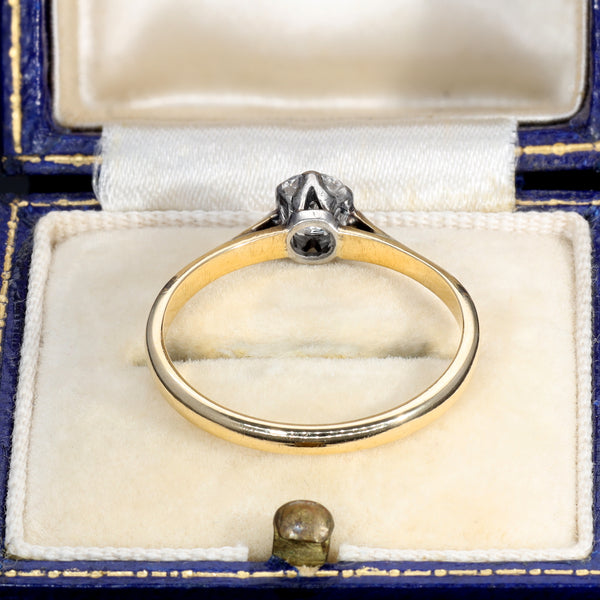 The Vintage Brilliant Cut Diamond Solitaire Ring - Antique Jewellers
