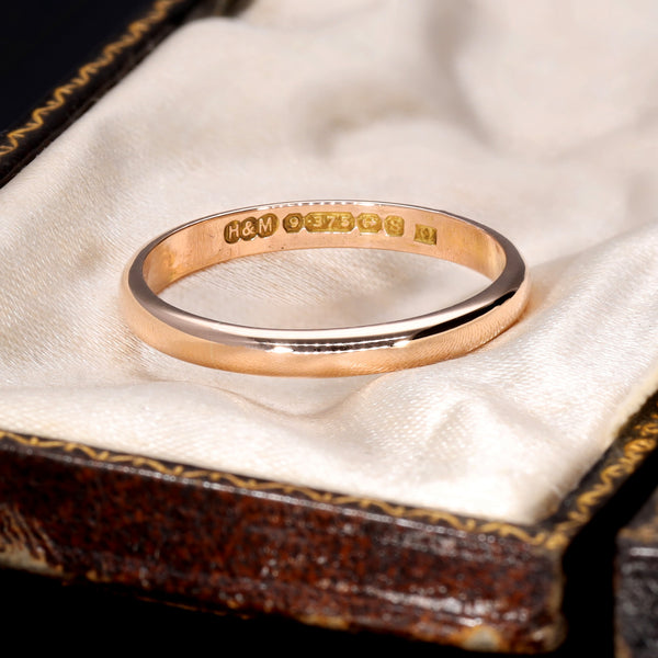 The Vintage 1942 Rose Gold Wedding Ring