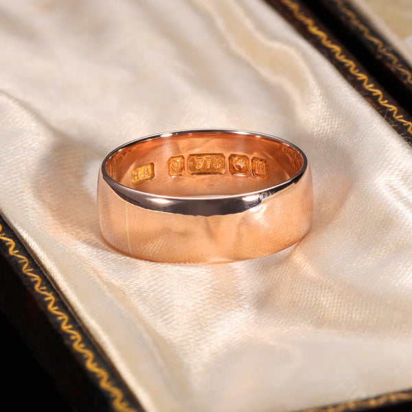 The Antique 1911 9ct Rose Gold Wedding Ring