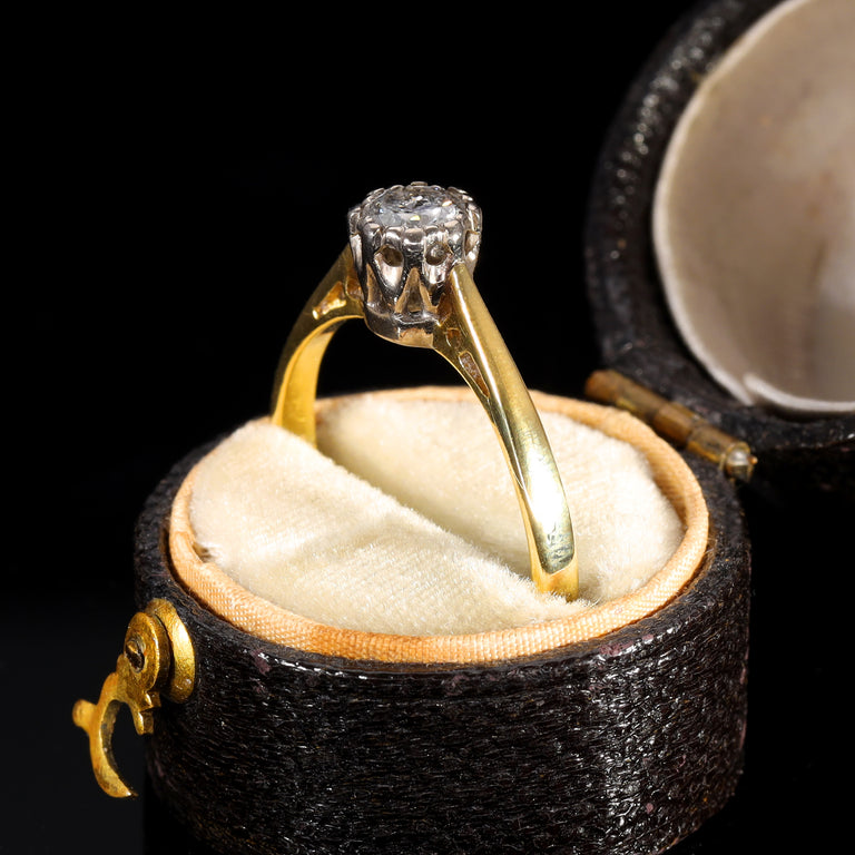 The Vintage 1986 Solitaire Diamond Fabulous Ring