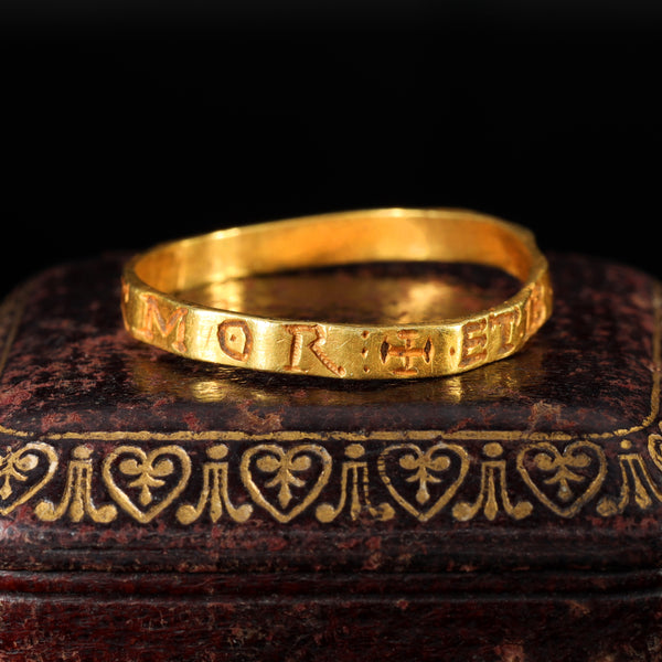 The Medieval 13th Century Lovers Posy Ring