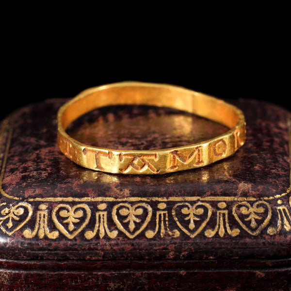 The Medieval 13th Century Lovers Posy Ring