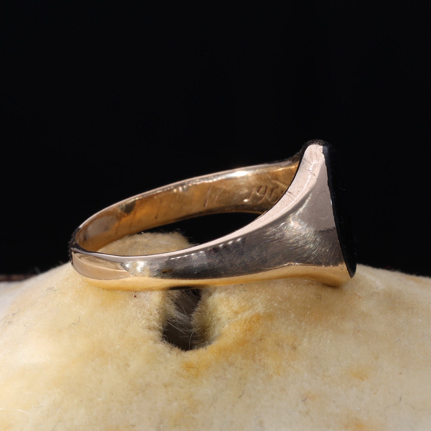 The Vintage Onyx Signet Classic Ring
