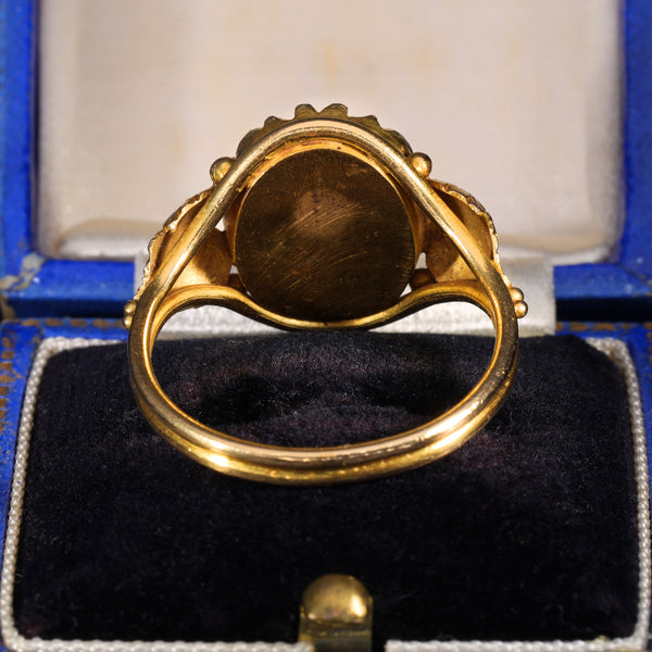 The Antique Georgian Lover's Eye Ring