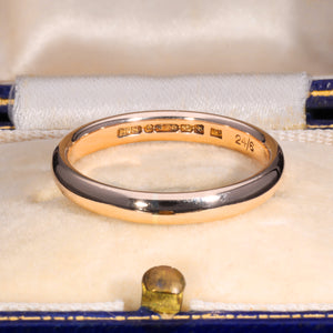 The Vintage 1932 9ct Rose Gold Wedding Ring
