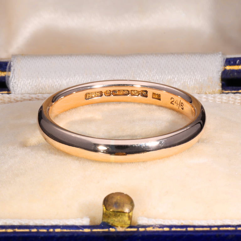 The Vintage 1932 9ct Rose Gold Wedding Ring