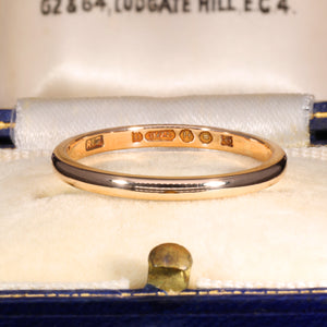 The Vintage 1943 9ct Rose Gold Wedding Ring
