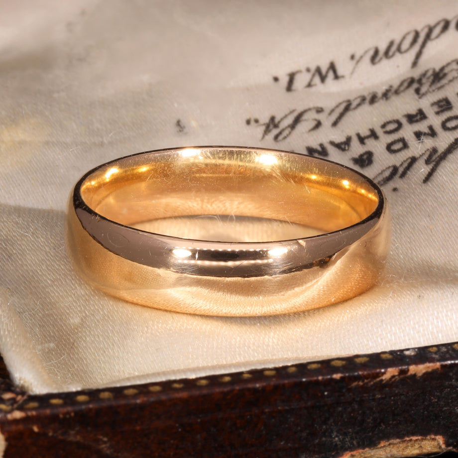 The Antique 1891 22ct Rose Gold Wedding Ring