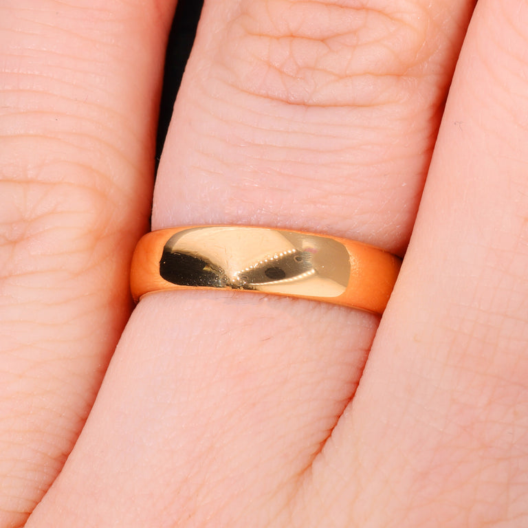The Antique 1891 22ct Rose Gold Wedding Ring