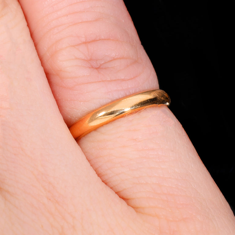 The Vintage 1932 22ct Gold Wedding Ring