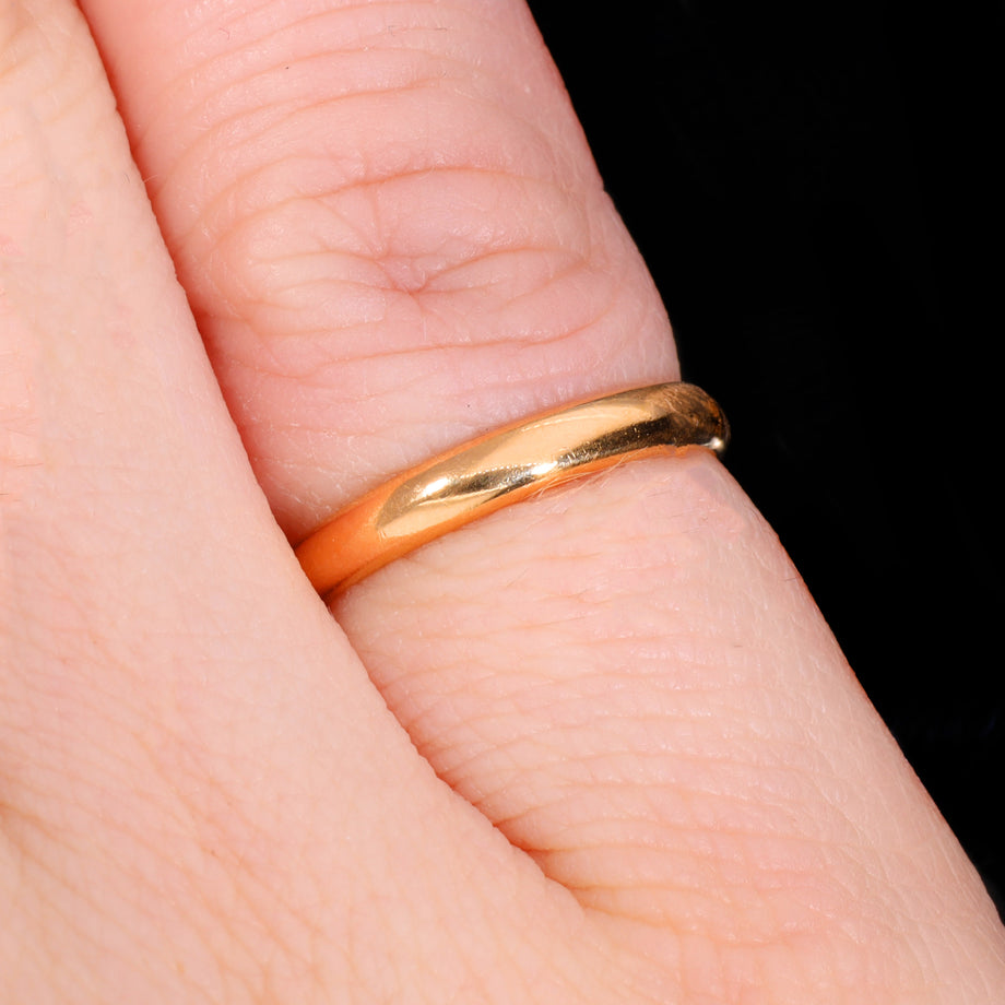The Vintage 1932 22ct Gold Wedding Ring