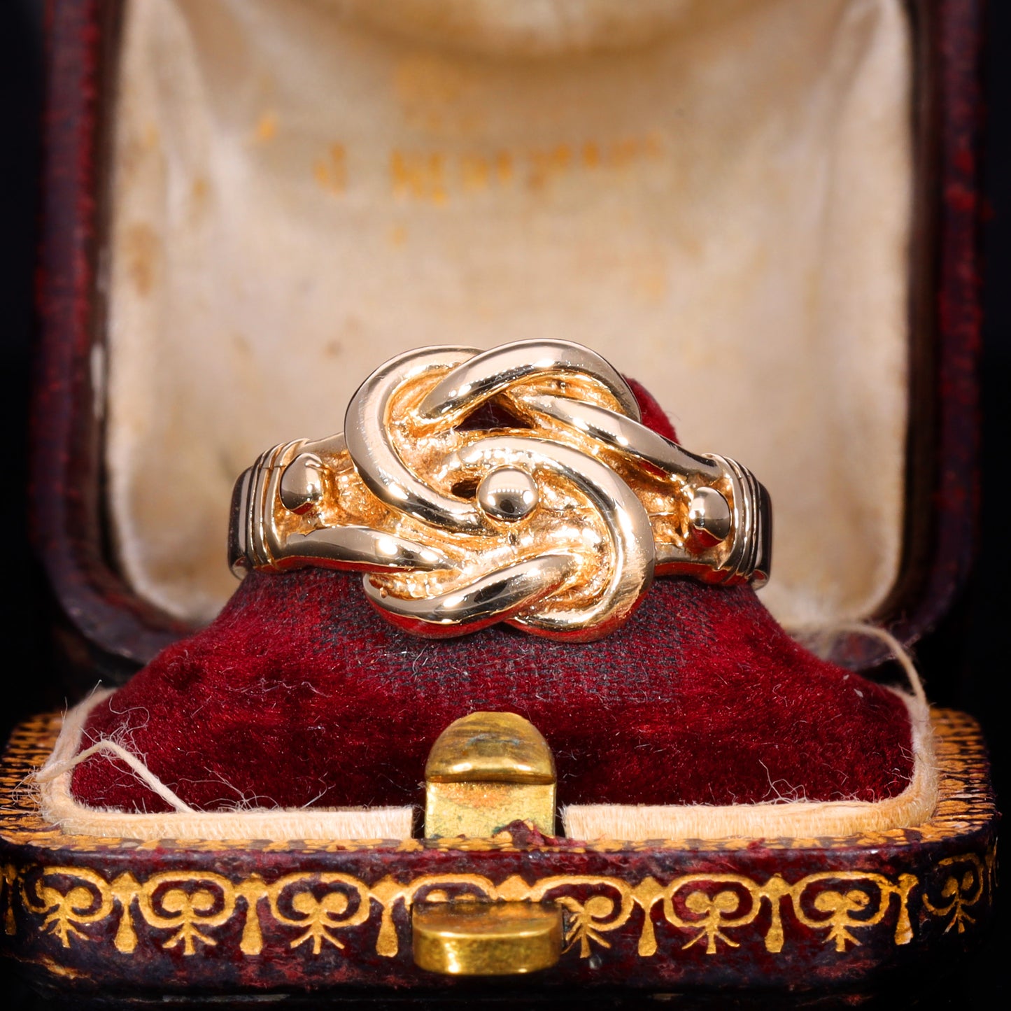 The Vintage 9ct Gold Puzzle Knot Ring