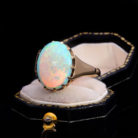 The Vintage 9ct Gold Opal Statement Ring