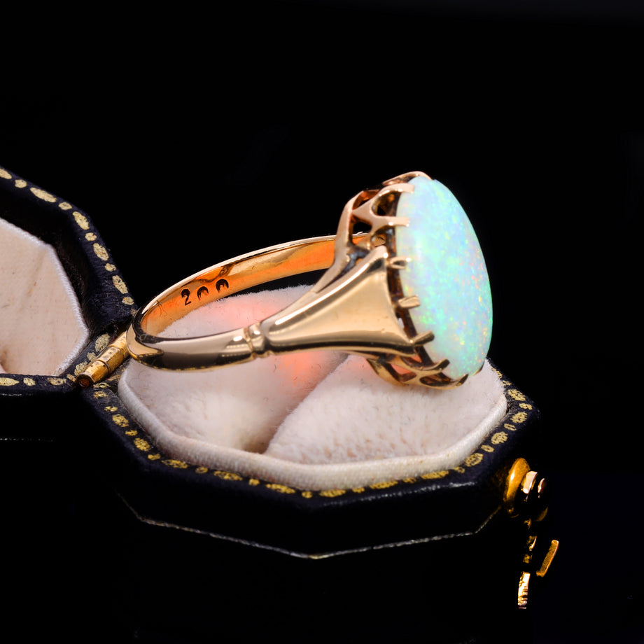 The Vintage 9ct Gold Opal Statement Ring