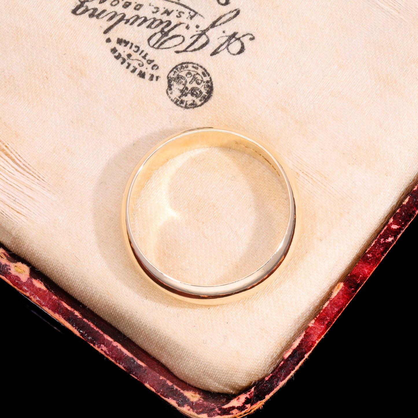The Vintage 1991 9ct Yellow Gold Wedding Ring