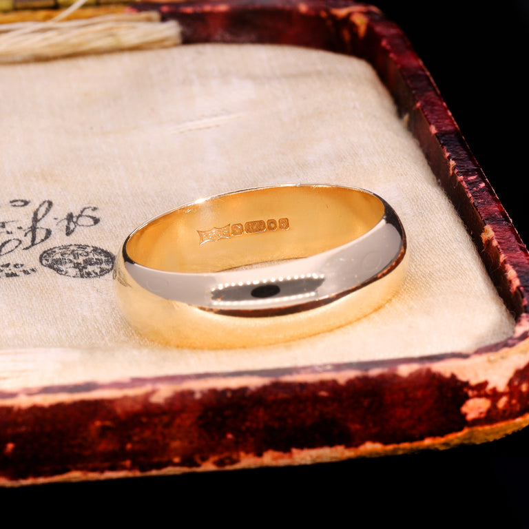 The Vintage 1991 9ct Yellow Gold Wedding Ring