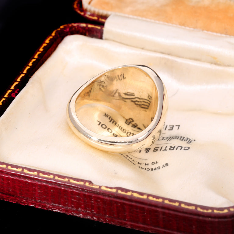 The Vintage 9ct Gold Griffin Signet Ring