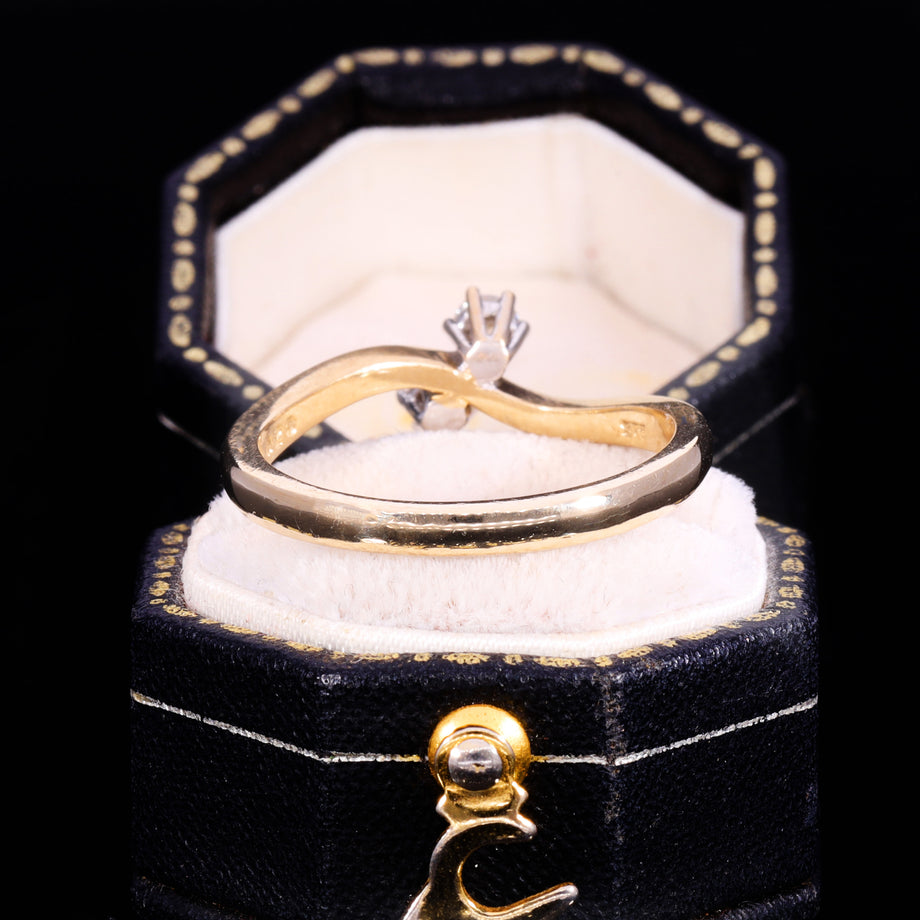 The Vintage Toi Et Moi Brilliant Cut Diamond Ring