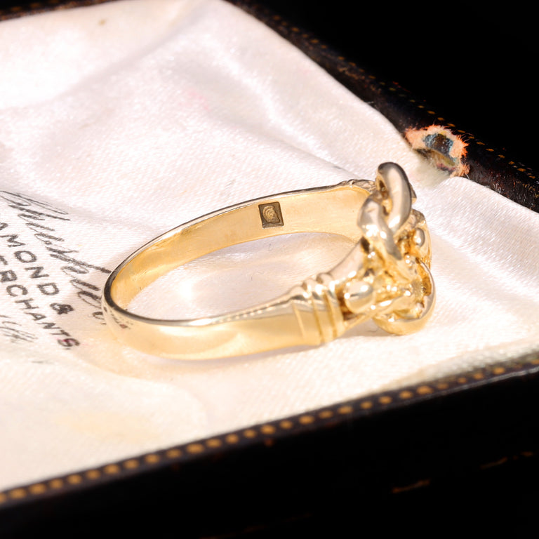 The Vintage 2001 9ct Gold Puzzle Knot Ring