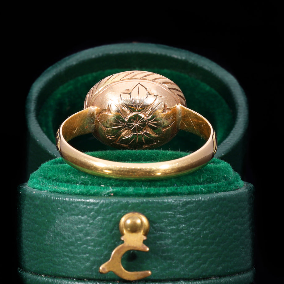 The Ancient Roman Carnelian Stag and Scorpion Intaglio Ring