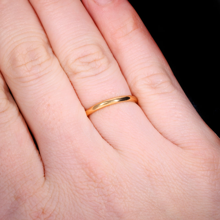 The Vintage 1939 22ct Gold Wedding Ring