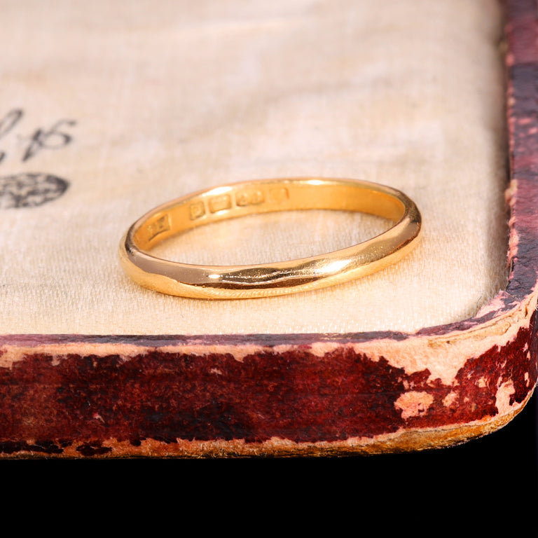 The Vintage 1939 22ct Gold Wedding Ring