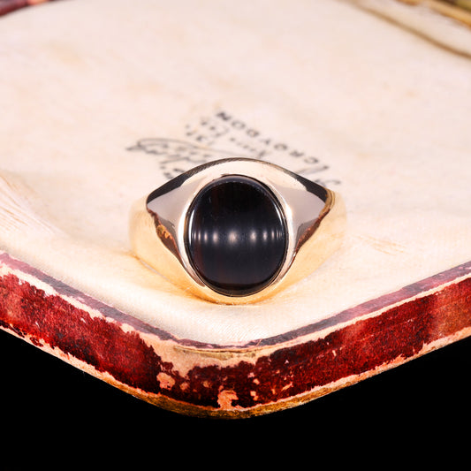 The Vintage 2003 Onyx Classic Signet Ring