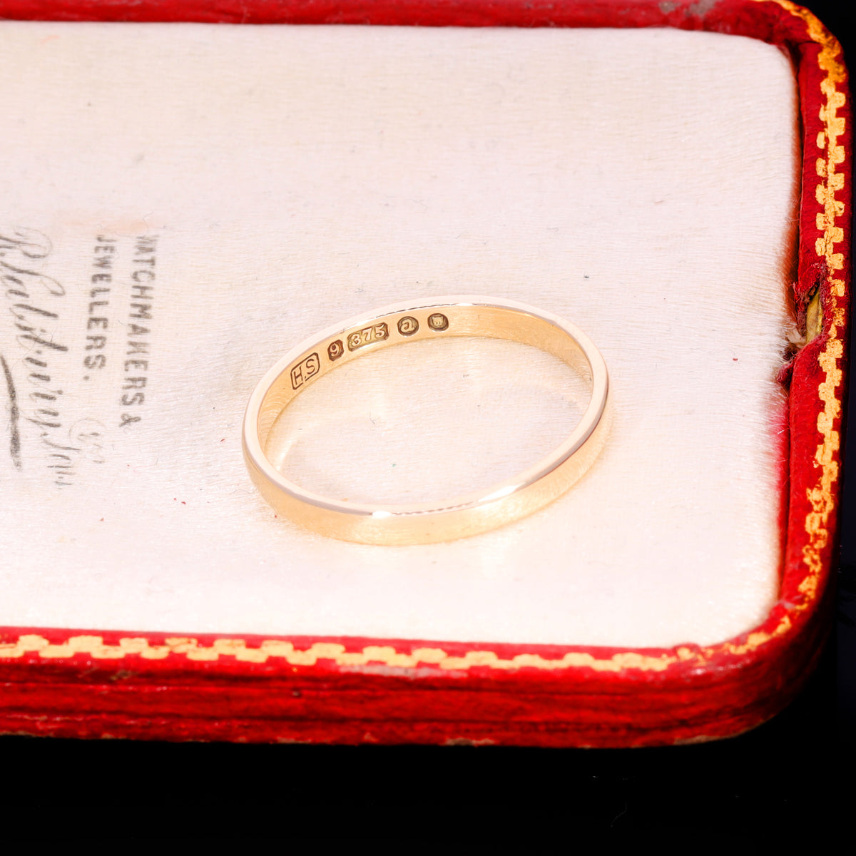 The Vintage 1956 9ct Gold Double Comfort Wedding Ring